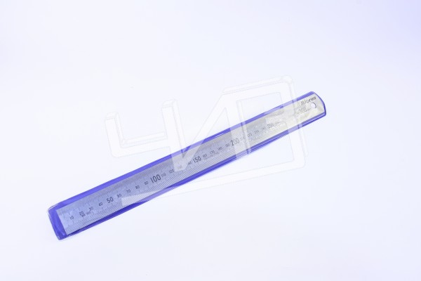 Линейка измерительная  300х25.4мм металлическая МИК