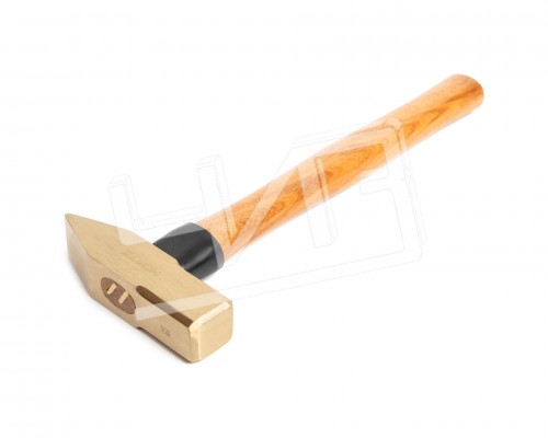 Молоток сл. 0.5 кв/боек сплав AlCu искробезопасный с дер. рукояткой  HORTZ