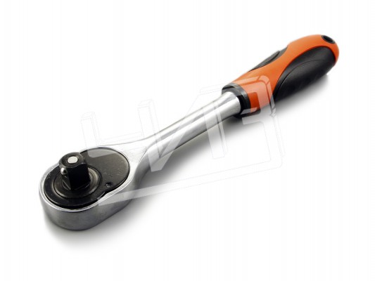 Ключ трещоточный 1/4" с переключателем HORTZ