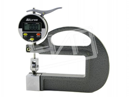Толщиномер индикаторный электронный ТРЛЦ  0- 10 0,01 роликовый, ручной МИК