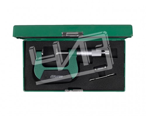 Микрометр зубомерный МЗ-УС-50 0,01 с усеченными пяткой и винтом МИК