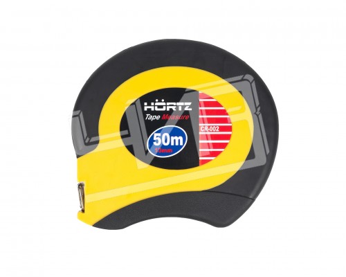 Рулетка  50м ширина 10мм закрытый корп. Стандарт HORTZ