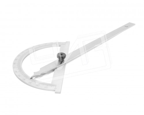 Угломер нониусный  0-180° (200х300мм, 1°) транспортир