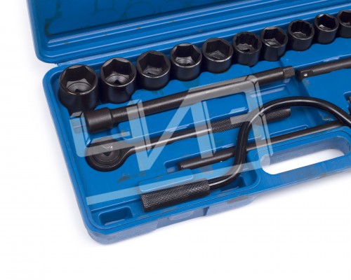 Набор головок  N4 оксид. 10-32мм