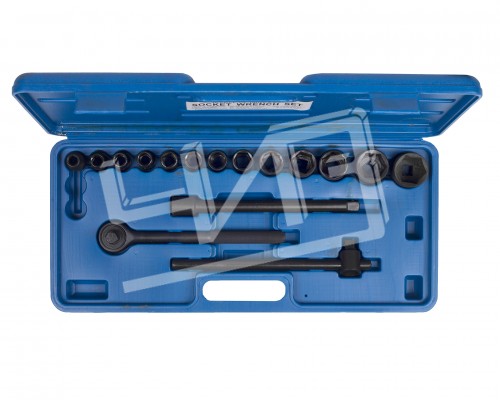 Набор головок  N2  16 пр. (10-32 мм.)