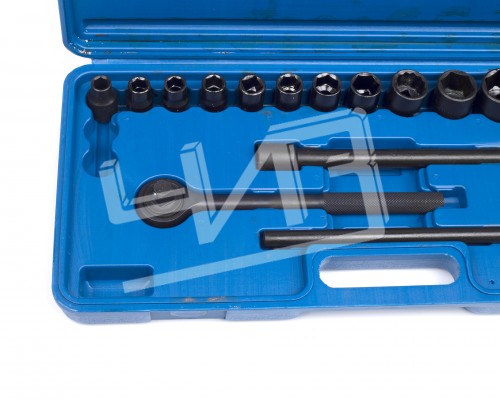 Набор головок  N2  16 пр. (10-32 мм.)