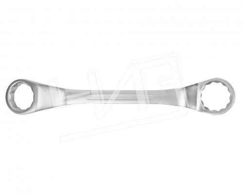 Ключ накидной двусторонний 60x65 Satin Finish HORTZ