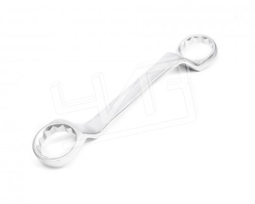 Ключ накидной двусторонний 65x70 Satin Finish HORTZ