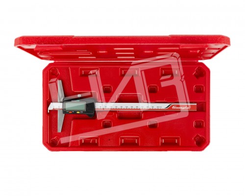 Штангенглубиномер цифровой 0-200 0,01 с тол-м 123-102*1 Guanglu