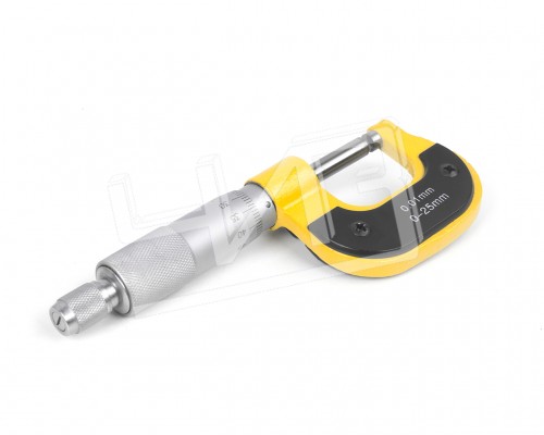 Микрометр МК-  25 0,01 желт. скоба КЛБ