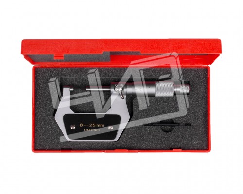 Микрометр с мал.изм.губки МК-МП- 25 0,01 МИК