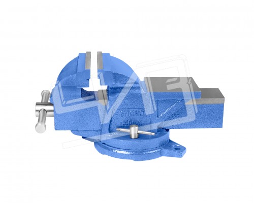 Тиски слесарные ТСЧ-150 поворотные облегченные с наковальней SITOMO