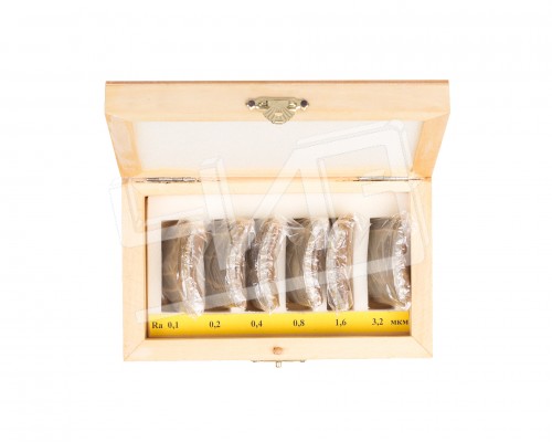 Набор ОШС-ШЦ Ra (3,2;1,6;0,8;0,4;0,2;0,1) сталь