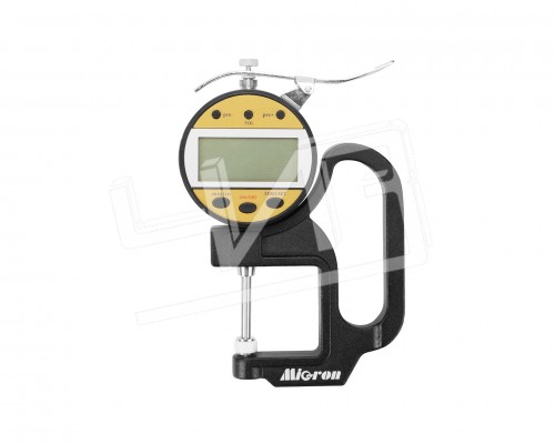 Толщиномер индикаторный электр. ТРЦ  0- 25 0.01 для мягких материалов Micron