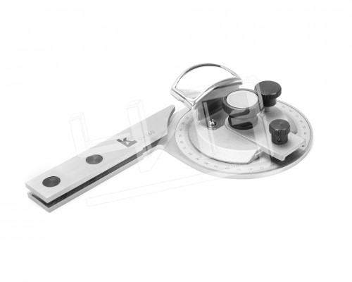 Угломер с нониусом  0-360 5'  КЛБ 300мм с луп