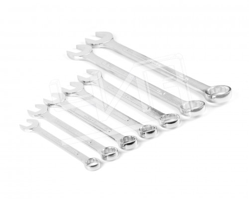 Набор ключей гаечных комбинированных 7 шт. (24-46) хромированные HORTZ