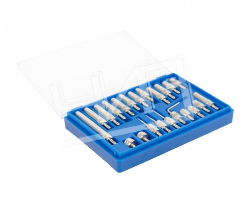 Набор наконечников для индикаторов М25 (22 шт) КЛБ