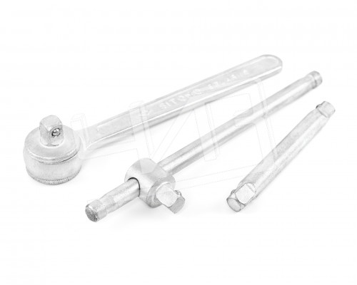 Набор головок  N4 оцинк. 8-22мм (кв.10мм) ПВХ фут. SITOMO BELARUS