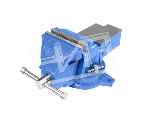 Тиски слесарные ТСЧ-150 поворотные облегченные с наковальней SITOMO