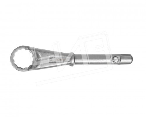 Ключ накидной односторонний  36 усиленный с рукояткой HORTZ