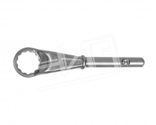Ключ накидной односторонний  41 усиленный с рукояткой HORTZ