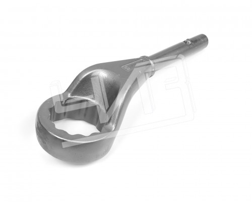 Ключ накидной односторонний  80 усиленный с рукояткой HORTZ