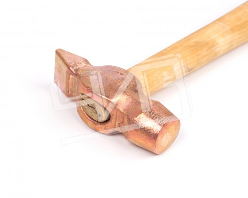 Молоток слесарный 0.8 круглый боек омедненный