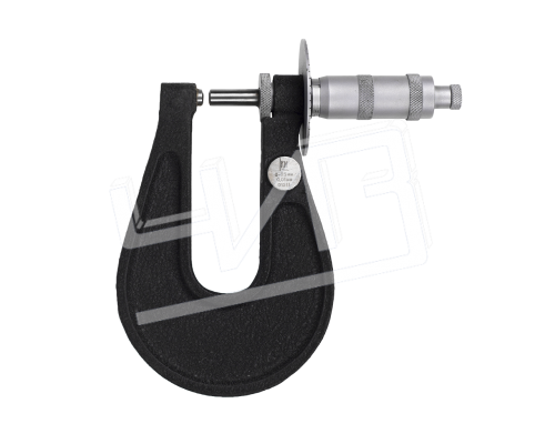 Микрометр листовой МЛ-25 0,01 (циферблат) кл.т.2 КировИнструмент