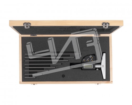 Глубиномер микрометрический ГМЦ-200 0,001 электронный ЧИЗ