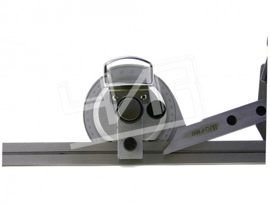 Угломер нониусный  0-360°  5' (300мм) с лупой МИК