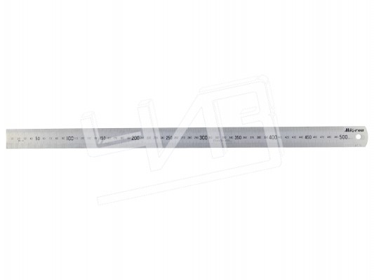 Линейка измерительная 1000х35мм металлическая МИК
