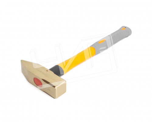 Молоток сл. 0.8 кв/боек сплав AlCu искробезопасный с фибергласс.  рукояткой  HORTZ