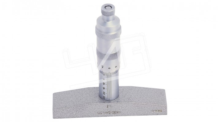 Глубиномер микрометрический ГМ-100 0,01 класс 1  КировИнструмент