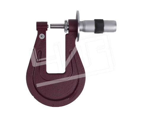 Микрометр листовой МЛ-25 0,01 (циферблат) кл.т.2  КировИнструмент