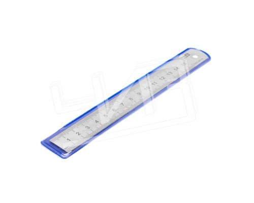Линейка измерительная  150мм стальная ГОСТ  ЧИЗ, св-во