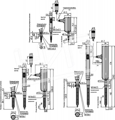 Датчик д/линейных измерений 0,001 мкм 542-161 Mitutoyo