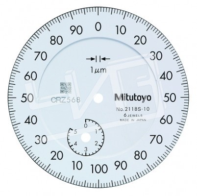 Индикатор часового типа ИЧ-  5 0,001 без ушка 2118SB-10 Mitutoyo