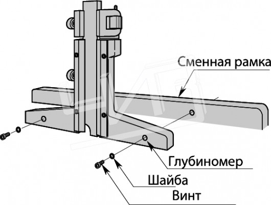 Штангенглубиномер VDS-P15R