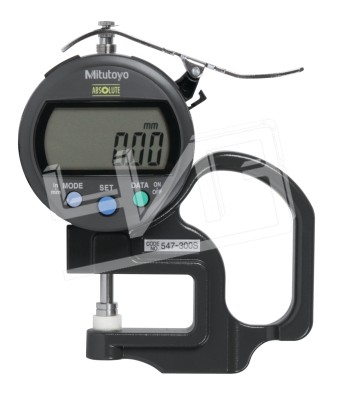 Толщиномер индикаторный электронный ТРЦ  0- 10/0-0,4" 0,01/0,0005" (30мм) ручной 547-300S Mitutoyo