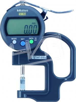 Толщиномер индикаторный электронный ТРЦ  0- 10 0,01 (30мм) ножевидные нак., ручной 547-315 Mitutoyo