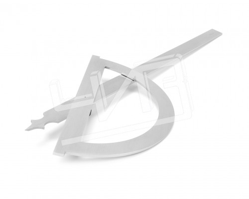 Угломер нониусный  0-180° (300х500мм, 1°) транспортир