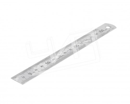 Линейка измерительная  150мм металлическая