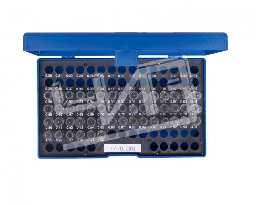 Набор гладких калибров  0,50- 1,00 +/-0,001 шаг 0,01 51шт ЧИЗ