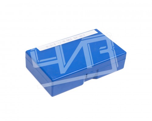 Набор гладких калибров  0,50- 1,00 +/-0,001 шаг 0,01 51шт ЧИЗ