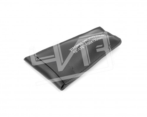 Угломер нониусный 10-170° (100x150мм 1°) регулир.рейка