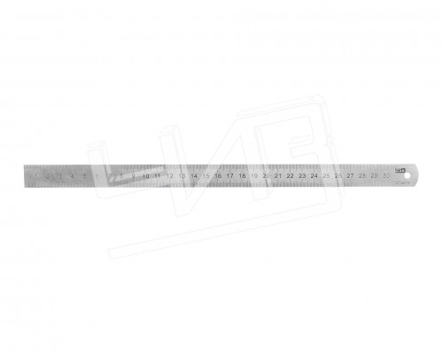 Линейка измерительная  300мм стальная ГОСТ  ЧИЗ, св-во