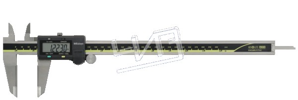Штангенциркуль ШЦЦТ-1-300/12" 0,01/0,0005" электронный с твердосплавными губками 500-166 Mitutoyo