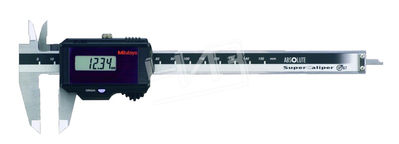 Штангенциркуль ШЦЦ-1-150 0,01 электронный солнечные элементы IP67  RD 500-792 Mitutoyo