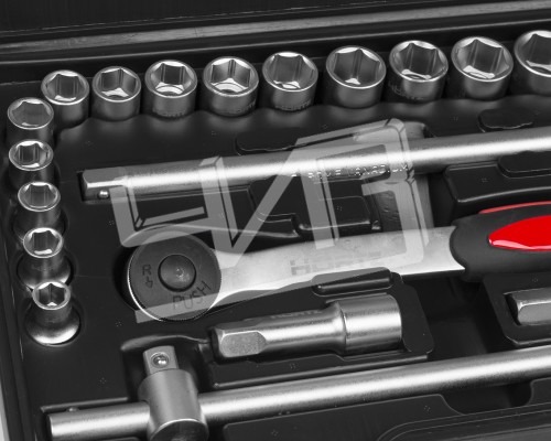 Набор головок торцевых №2 (26пр.) 10-32 HORTZ