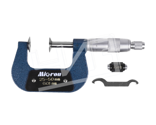 Микрометр д/мягк.материалов МТМ-50 0.01 тарельчатый МИК